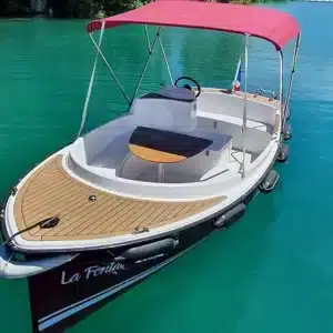 Bateau électrique Scoop + Demi-journée - 4 heures